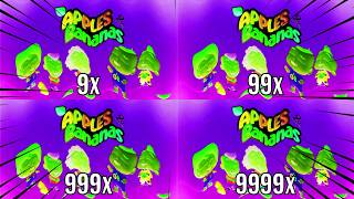 Apple & Bananas Intro Logo Effects Getting 999999X Speed ULTRA FAST