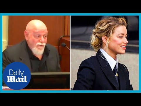 'Great teeth!' Johnny Depp's best friend describes Amber Heard at trial