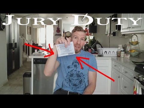 WATCH BEFORE YOU SKIP OR GO TO JURY DUTY - Postpone Skip Fines Payment For Jury Duty!