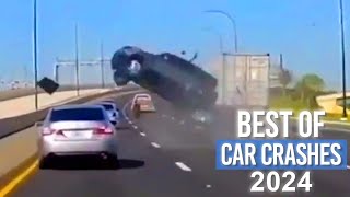 MOST SHOCKING \& DEVASTATING CAR CRASHES COMPILATION 2024 - Part 1