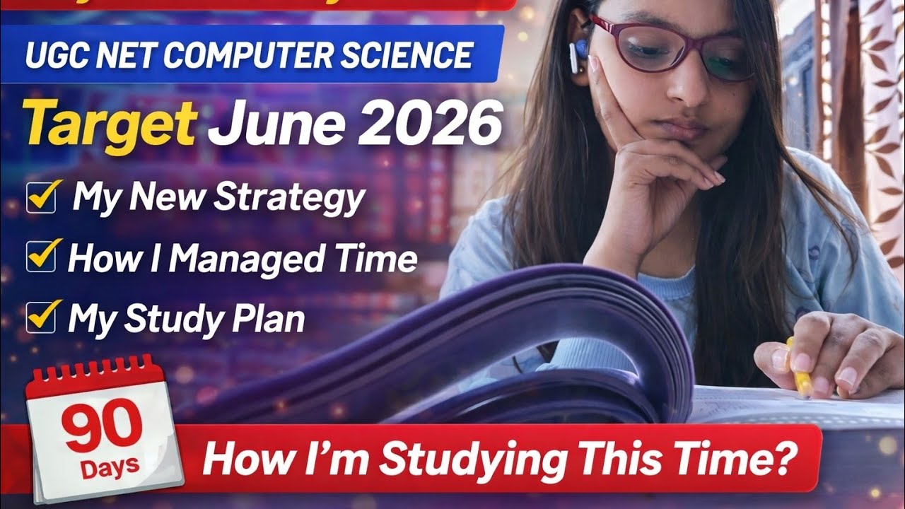Day 13/90 | My NEW Strategy for UGC NET Computer Science 2026 🔥 Time ...