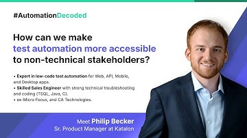 How can we make test automation more accessible to non-technical stakeholders?