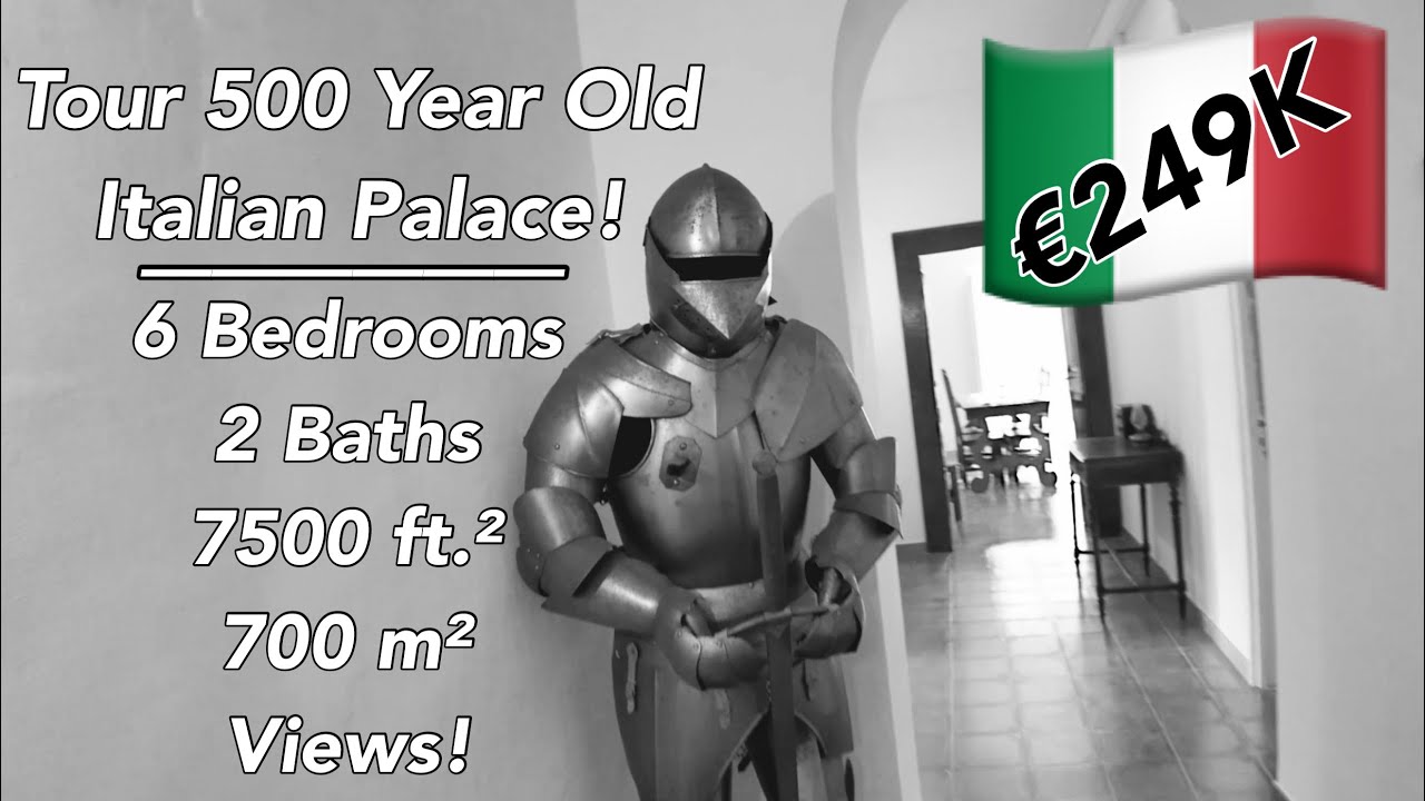 Discover the Magic of a 500-Year-Old Italian Palace! 🏰 | Casalvieri Property Tour €249.000! 🤯🥳