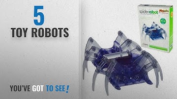 Top 10 Toy Robots [2018]: Spider Robot Science Kit, Build it And Play With it