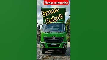 Green robot 🤖 #youtubeshorts #automobile #robot #ai #transformers #transformer #trendingshorts
