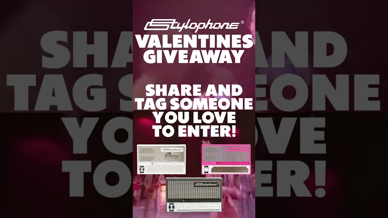WIN 1 of 3 Stylophones this Valentine’s Day!