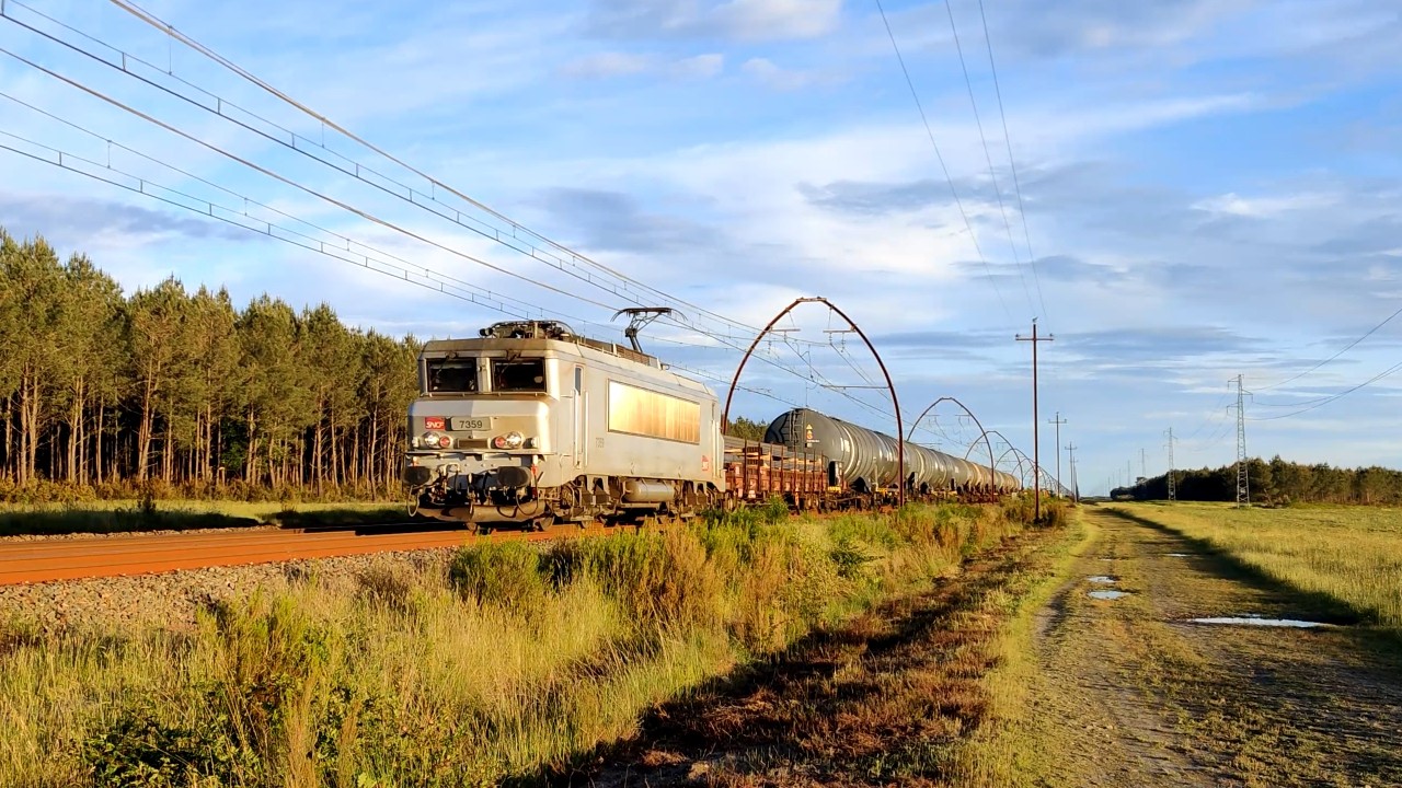 Des beaux diffus sur la ligne des Landes
