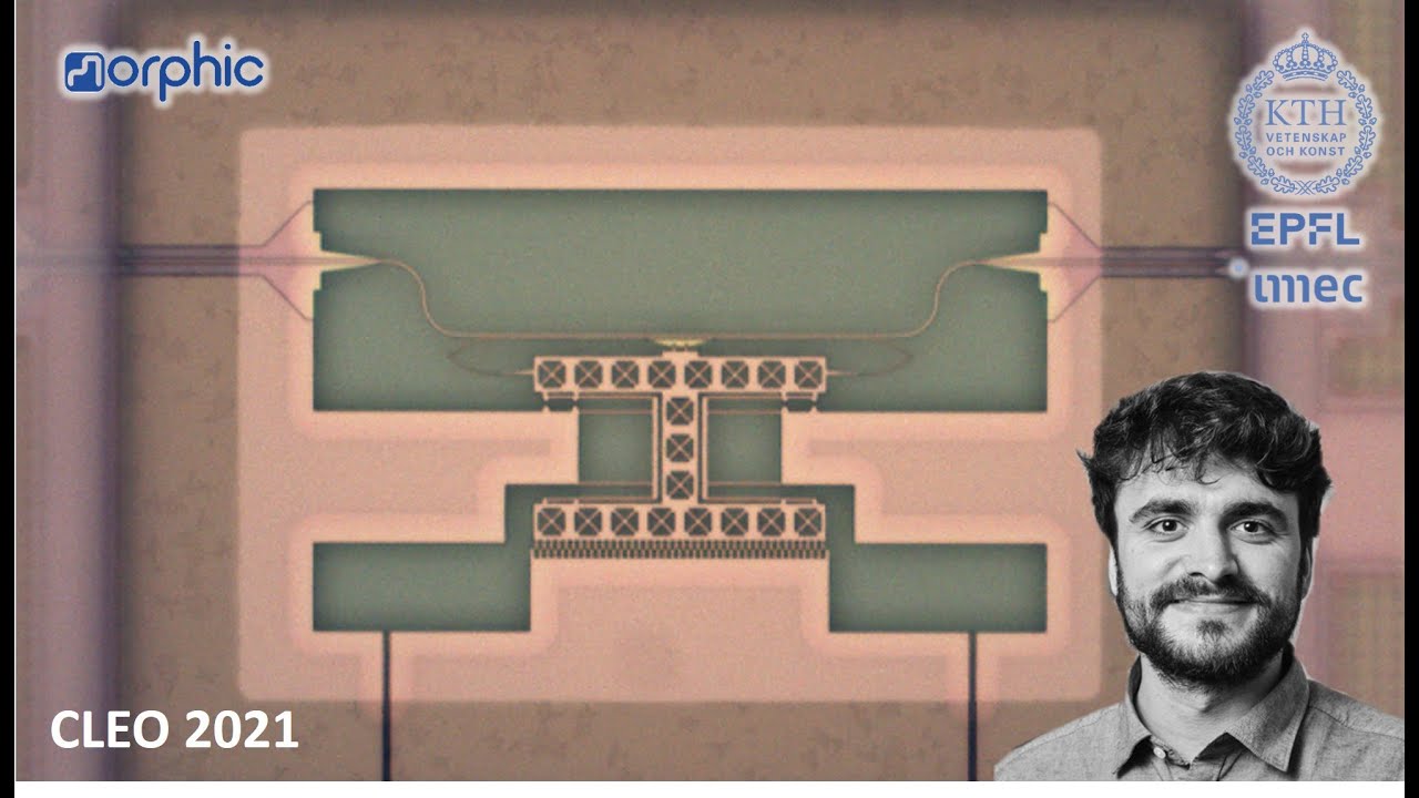 CLEO 2021 - Silicon Photonic MEMS Phase Shifter - Pierre Edinger - YouTube