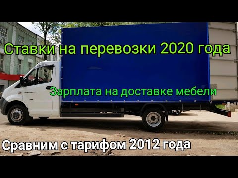 Ставки на перевозки газель