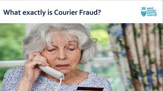 Condensed Courier Fraud video