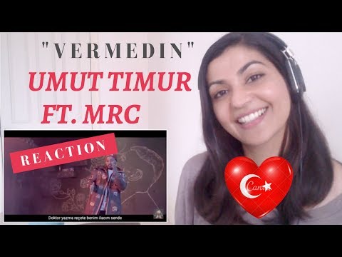 Umut Timur — Vermedin ft MRC— Reaction Video! / Turkish Song Reaction