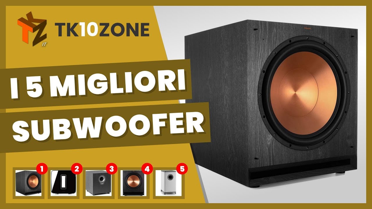 I 5 migliori subwoofer per home theatre, home cinema e hifi YouTube