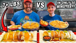 Esther's Grande "El Jefe" Mexican Burrito Challenge