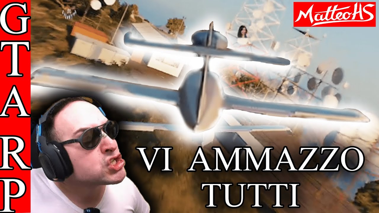 RUBO UN AEREO SU GTA RP: POWERGAME, RDM, FAIL RP 🤣