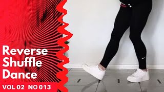 How to do the Backwards Shuffle (Reverse Running Man) | Footwork