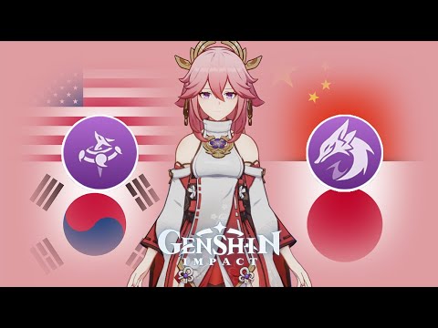 Video Yae Miko Voice in 4 Different Languages (Skills &... - youtube