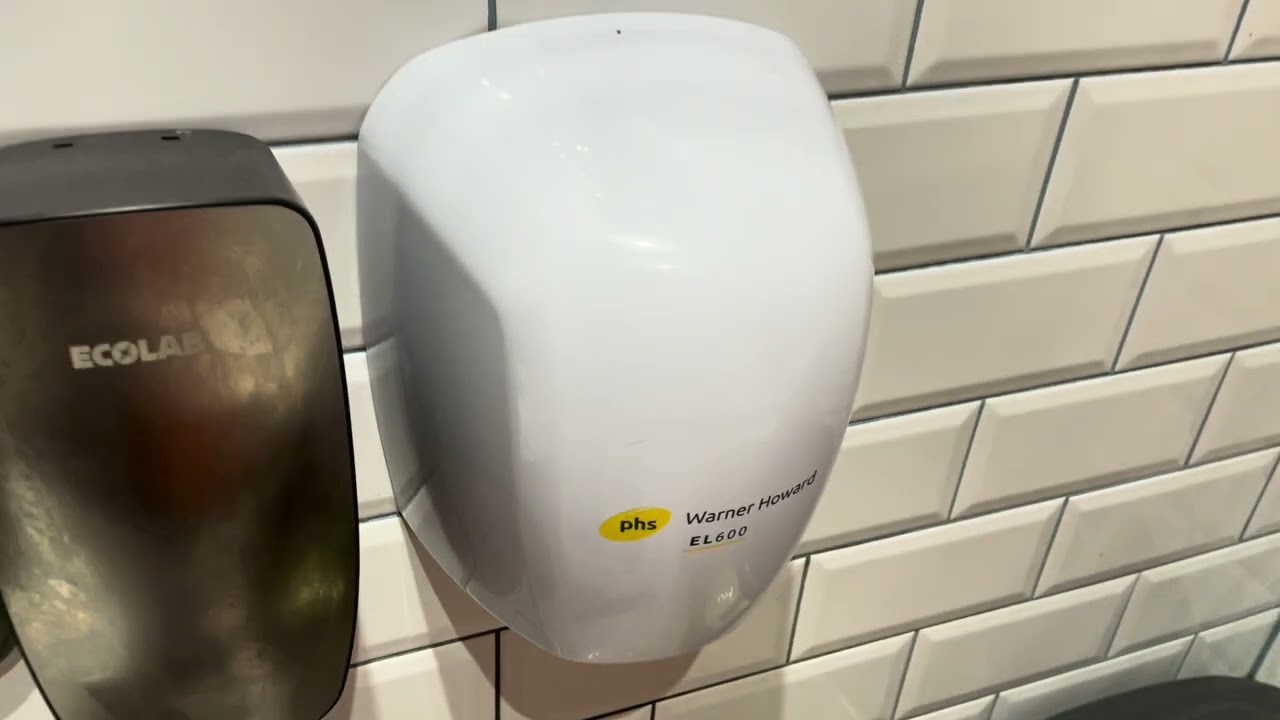 PHS Warner Howard EL600 Hand Dryer in the Disabled Toilet in Popeyes, Exeter, Devon 16/02/2026