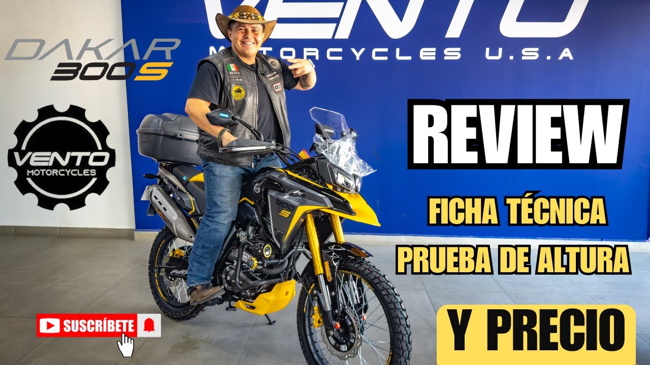 Vento Dakar 300 | Todo lo que debes saber antes de comprar esta moto | 