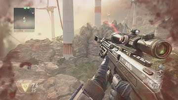 Insane Black Ops 2 Out Of The Map Trickshot Hitmarker!!!