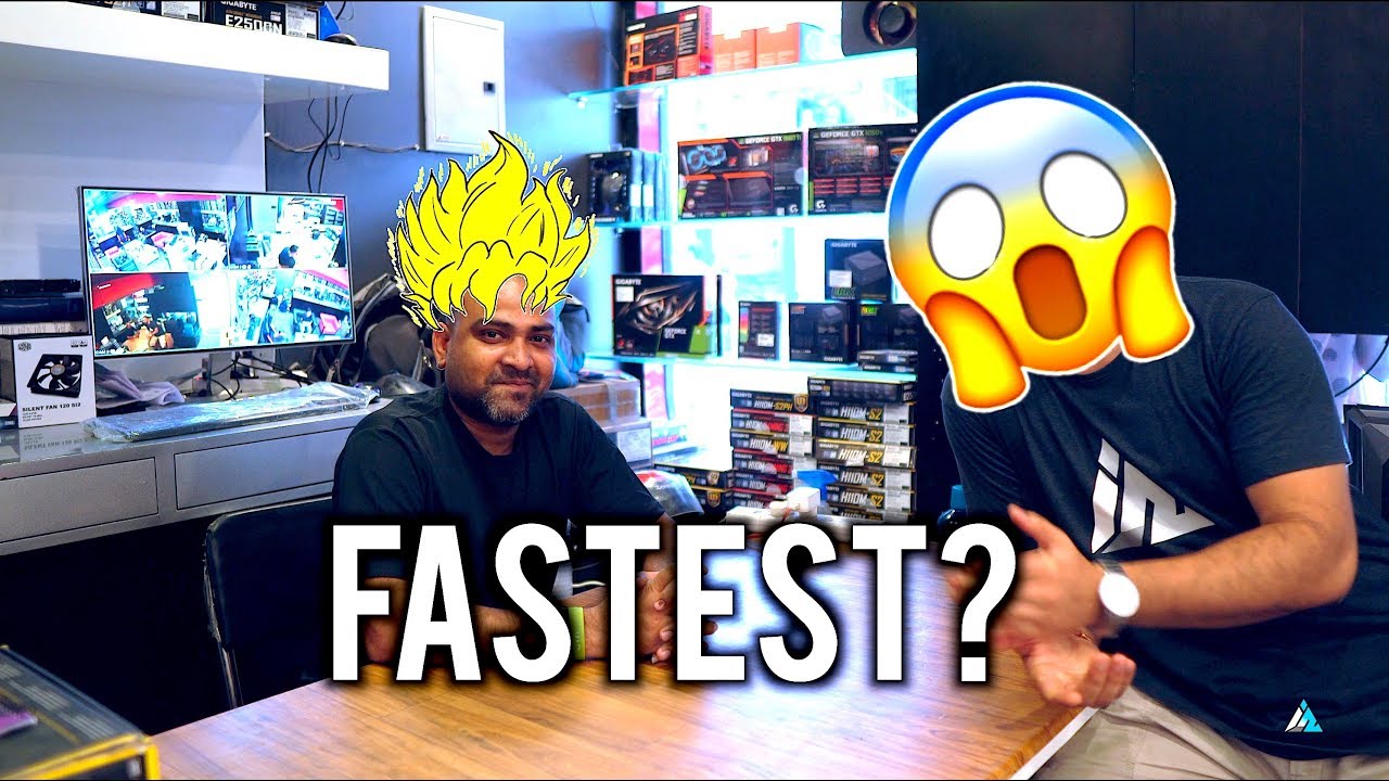 Fastest PC Builder in Nehru Place? 15 minutes PC BUILD CHALLENGE! - YouTube