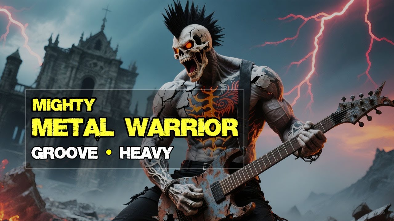 Mighty Metal Warrior – Aggressive Tribal Drums & Downtuned Fury | Groove Metal ⚡ Heavy Metal