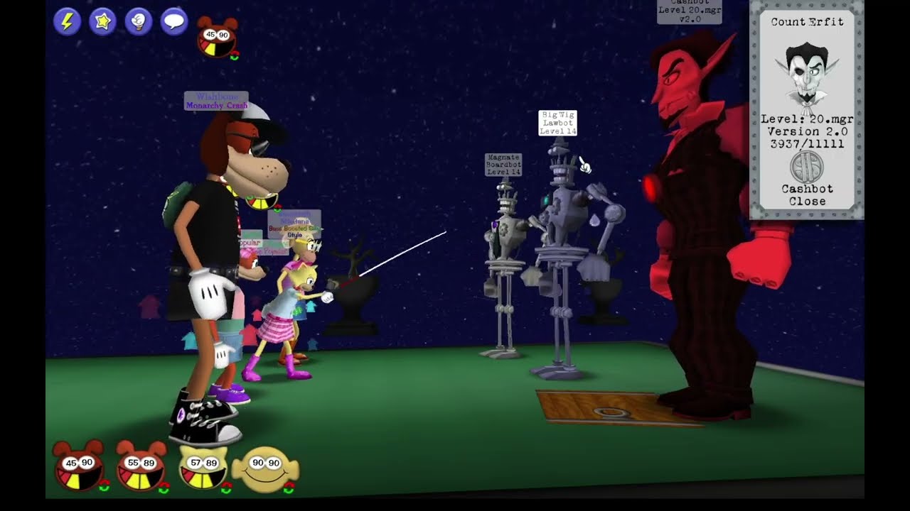 2 TURN ERFIT!!! (MUST SEE!!)(TOONTOWN CORPORATE CLASH)(COUNT ERFIT)