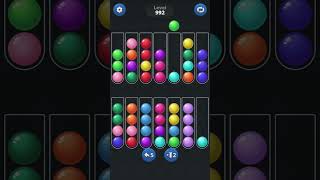 Ball Sort by Infinite Joy: Levels 991, 992, 993