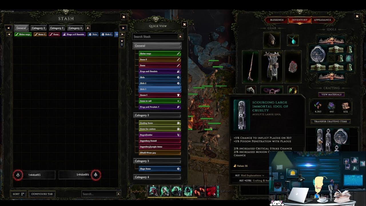 Last epoch Necro Pet build action YouTube