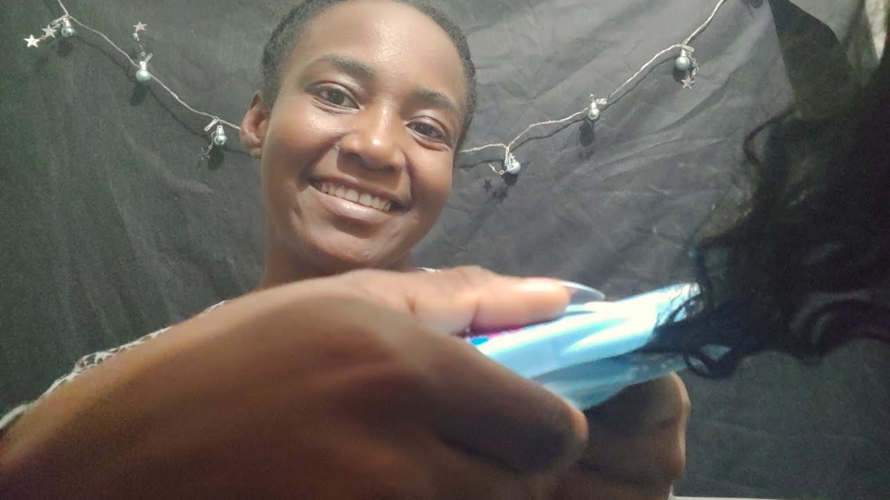 ASMR CASEIRO | ROLEPLAY FAZENDO CHAPINHA NO SEU CABELO - asmr caseiro