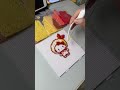 ASMR Pixel Art: Fried Shrimp Hello Kitty 🍤 | Satisfying Fuse Beads Process ✨