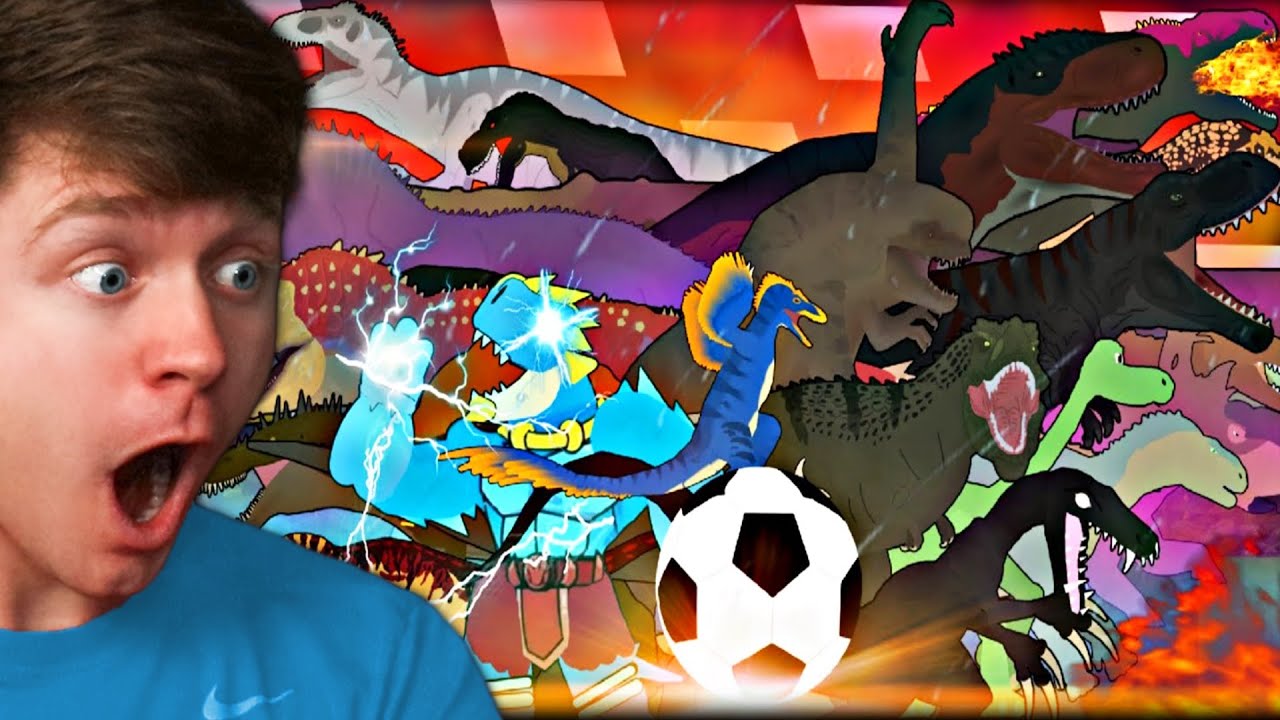 Reacting to the BIGGEST DINOSAUR TOURNAMENT!