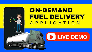 Build On-demand Fuel Delivery Mobile App ⛽ | Gas Delivery App Development | Live Demo