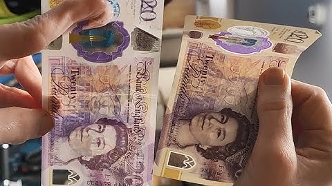 Fake £20 Pound Note Quick Check Lance Dougall