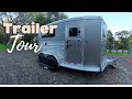 Trailer Tour: Cimarron Norstar 2 Horse Warmblood Bumper Pull