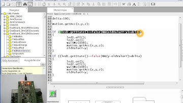 Motion-Sensor auf dem STM32F4 Discovery
