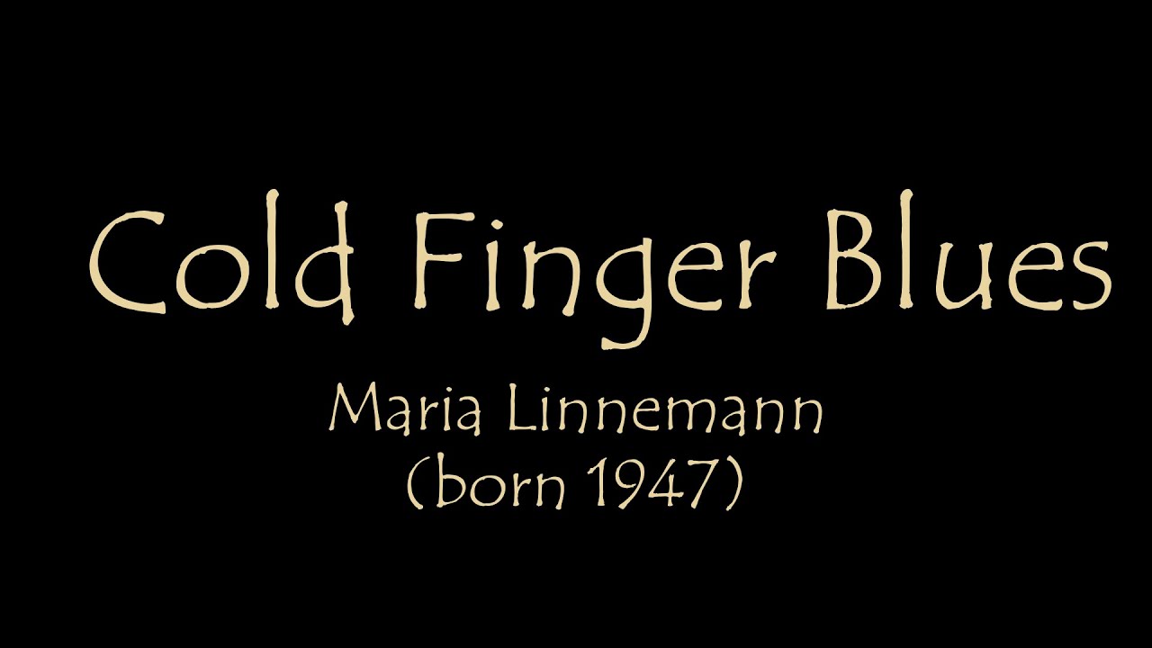Cold Finger Blues by Maria Linnemann played by Greg Cook Guitar