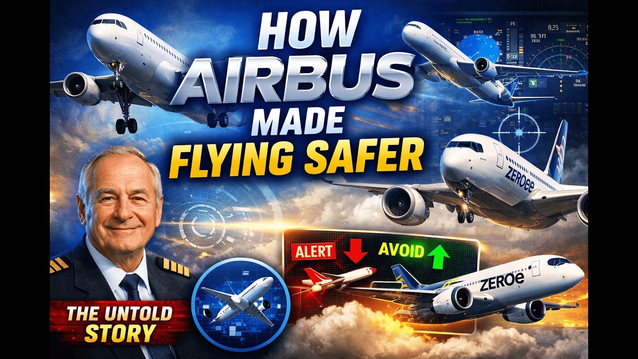 How Airbus Made Flying Safer Forever | A320 Fly-By-Wire, A380 & The Future of Aviation