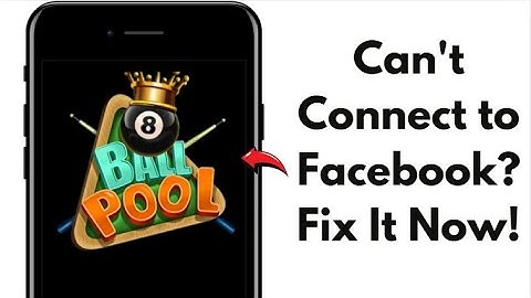8 Ball Pool Facebook Connection Fix 2024! (Easy Step-by-Step Guide)