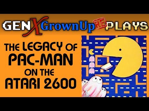 PacMan on the Atari 2600 | Plus Sequels and the 4k Homebrew!