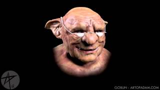 Goblin head test render (Old Uni Work)