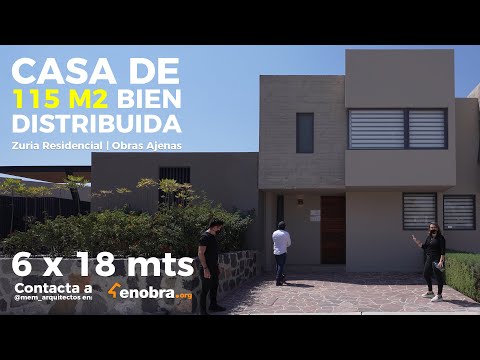 CASA DE 115 m2  BIEN DISTRIBUIDA | Diseño, Calidad y Precio al Alcance de Todos | Obras Ajenas