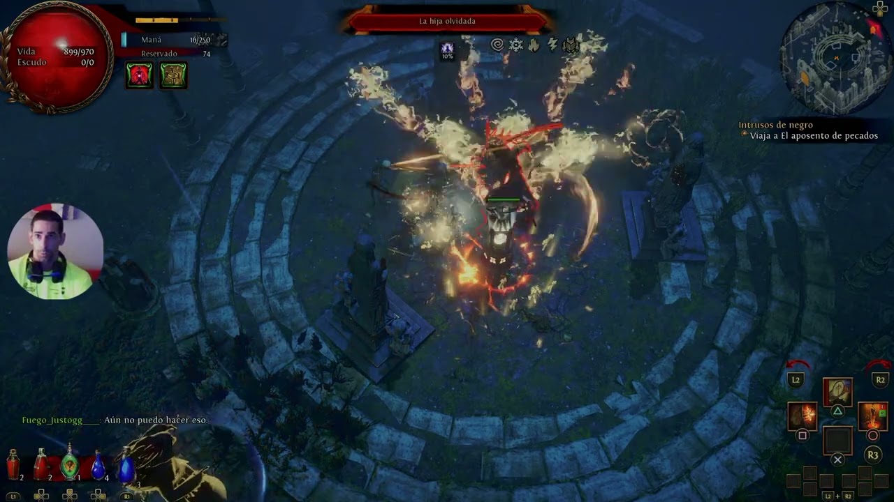 14. Guía F2P Platino 100% PoE (Path of Exile) - Trofeo Elemental Aegis (La Cripta)