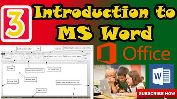 Introduction to MS Word | Class 3 Chapter 3 MS Word | CBSE Class 3 Computer