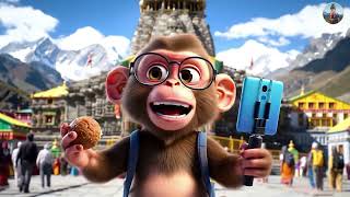 Technical Monkey In Kedarnath Monkey Vlogging Subscribe Pease