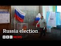 Putin &#39;certain&#39; to win as Russian presidential election voting continues | BBC News