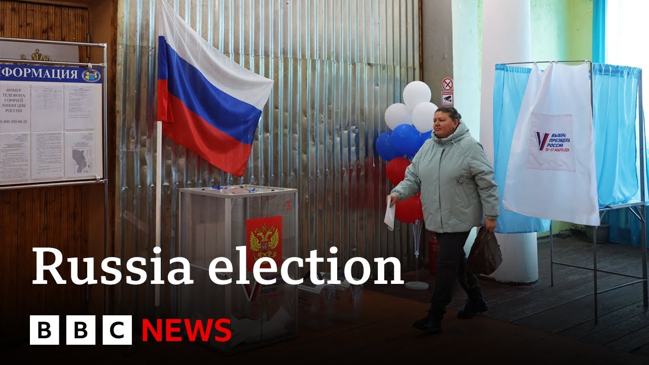 Putin ‘certain’ to win as Russian presidential election voting continues | BBC News