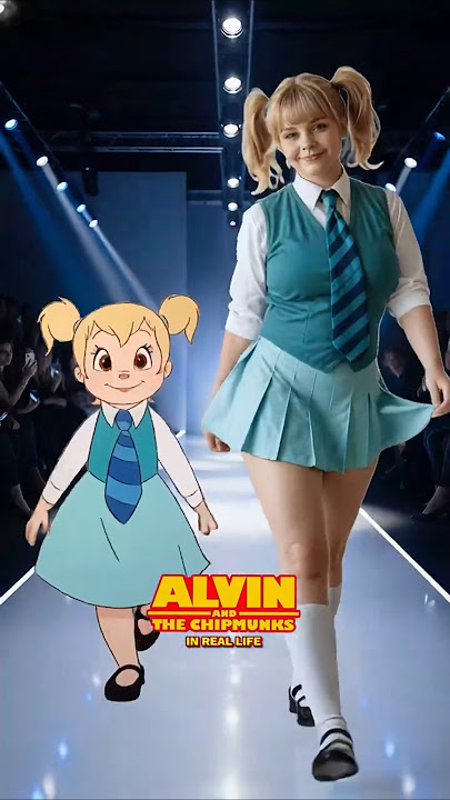 ALVIN!!! 🎸🐿️🎤 This is how Alvin and the Chipmunks would look in real life 🤯 # #alvinandthechipmunks