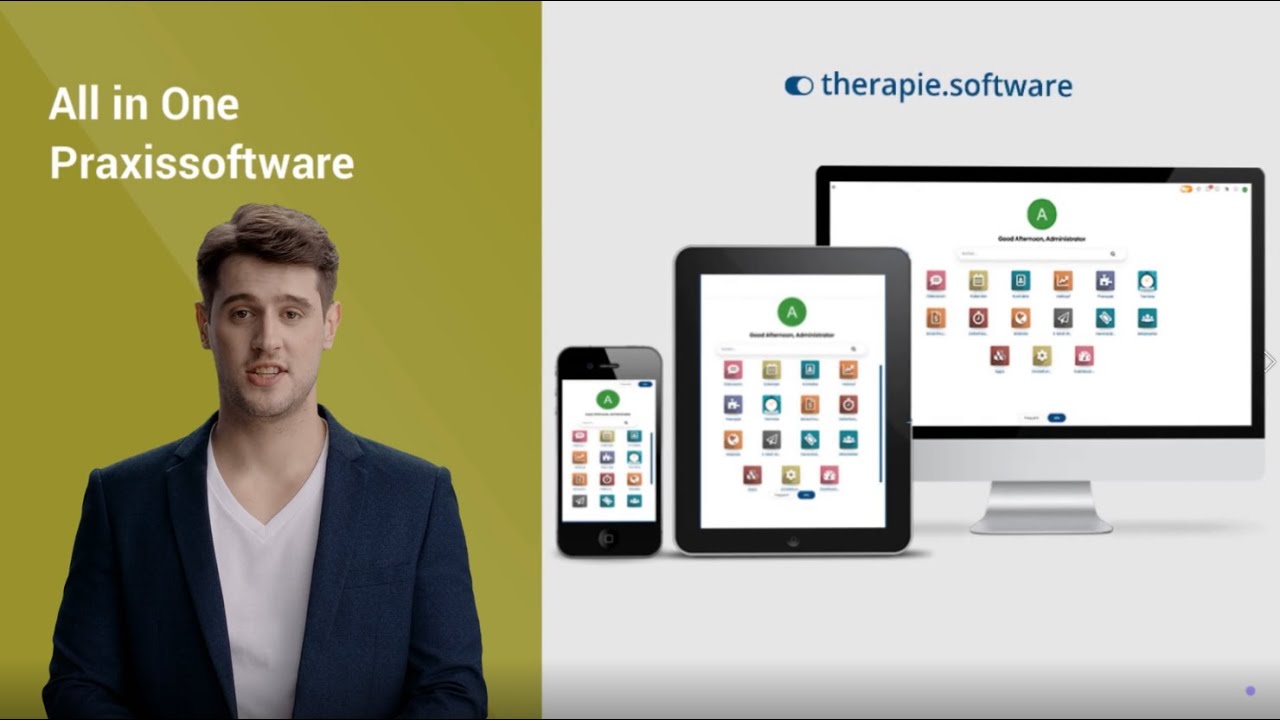 therapie.software All in One Praxissoftware - YouTube