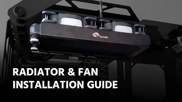 Bykski Radiator & Fan Water Cooling Installation Tutorial