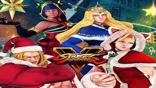 STREET FIGHTER V – M2017 Holiday Costume Bundle DLC [No Commentary | 1080p 60FPS]